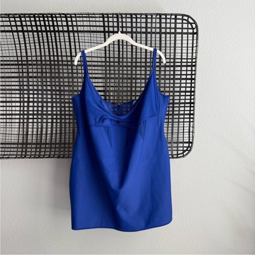 Mugler x HM Blue Body Con Dress